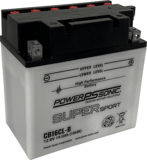 Motorcycle CB16CL-B 12V 240CCA 19Ah Flooded Lead Acid Powersports Battery
