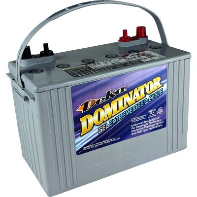 Deka 8G27M 12V 88Ah Gel Deep Cycle Battery - Group 27, Marine & RV