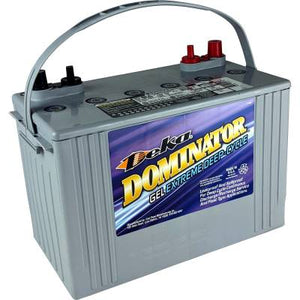 Deka 8G27M 12V 88Ah Gel Deep Cycle Battery - Group 27, Marine & RV