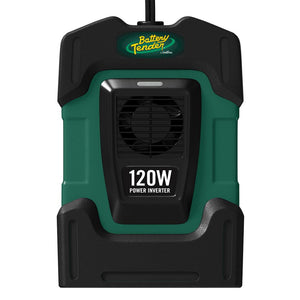 Battery Tender 12V Power Inverter - 120W AC Converter, 026-0002-DL-WH