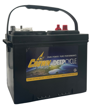 Crown 24T-36 12V 90Ah Flooded Lead Acid Deep Cycle Battery - Group 24, Commercial