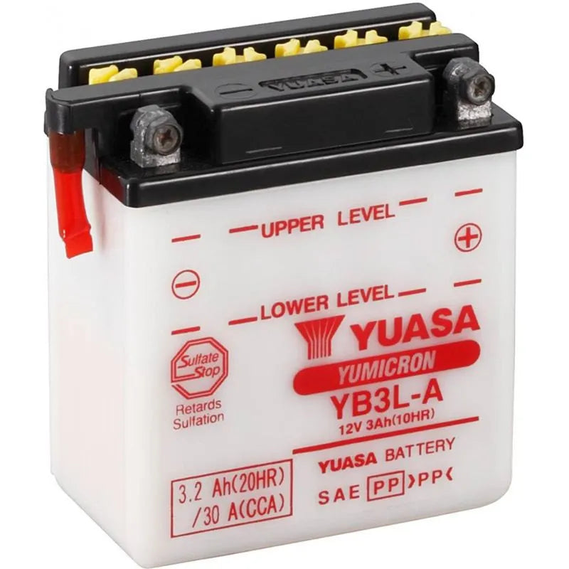 Motorcycle CB4L-A 12V 50CCA 4Ah Flooded Lead Acid Powersports Battery