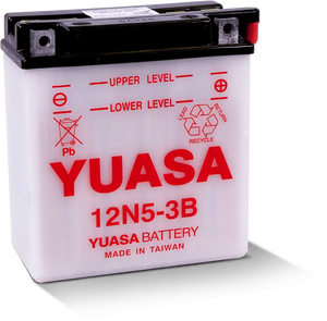 Motorcycle 12N5-3B 12V 40 CCA 5 AH Flooded Lead Acid Powersports Battery