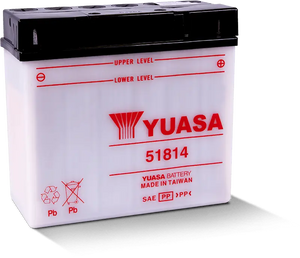 Motorcycle 51814 12V 235 19AH Flooded Lead Acid Powersports Battery