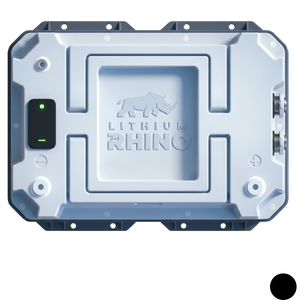 Top view render of the Lithium Rhino 24V 100Ah and 36V 65Ah lithium marine batteries