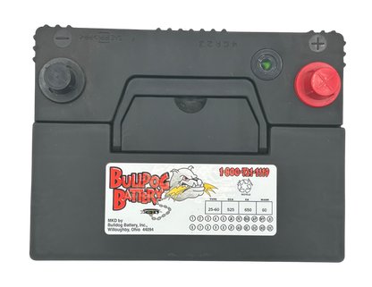 Bulldog Battery Group 25 Battery, 12V 550 CCA, 5 Years