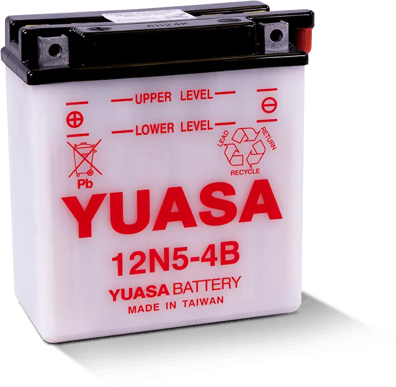 Motorcycle 12N5-4B 12V 40 CCA 5 AH Flooded Lead Acid Powersports Battery