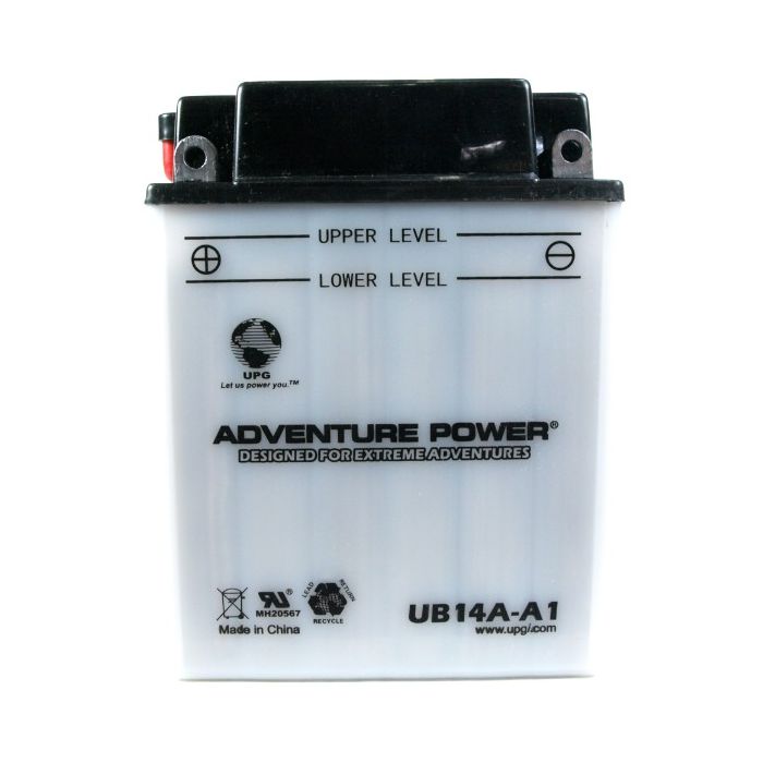 Motorcycle CB14A-A1 12V 190CCA 14AH Flooded Lead Acid Powersports Battery
