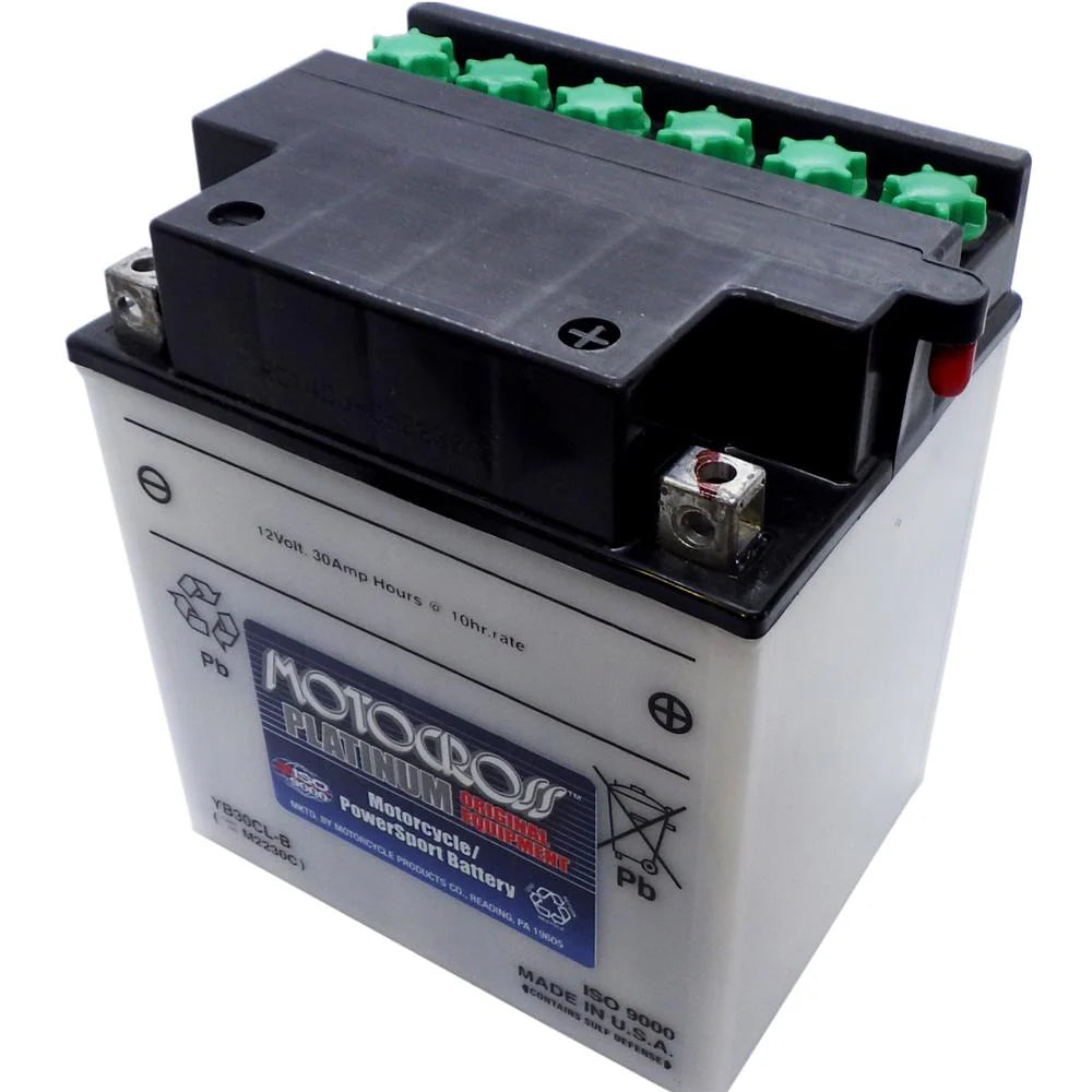 Motorcycle CB30CL-B 12V 330CCA 30Ah Flooded Lead Acid Powersports Battery