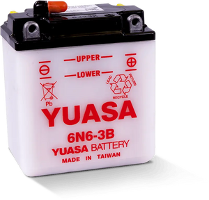 Motorcycle 6N6-3B 6V N/A 6 AH Flood Lead Acid Powersports Battery