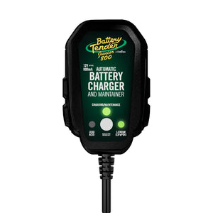 Battery Tender Tender Jr Smart Battery Maintainer - 12V, 800mA, Lead Acid/Lithium - 022-0199-DL-WH