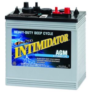 Deka Intimidator 8AGC2 6V 190Ah AGM Deep Cycle Battery - Group GC2, Deep Cycle