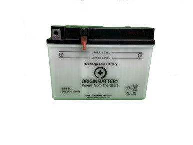Motorcycle B54-6 6V 96CCA 12Ah Flooded Lead Acid Powersports Battery