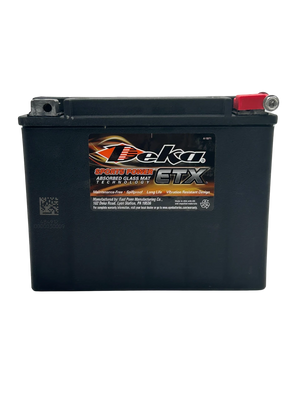 Deka ETX18L 12V 340 CCA 20Ah AGM Powersports Battery, USA Made