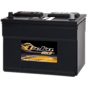 Deka Group 64 620 CCA Flooded Lead Acid Automotive Battery - 5 Year Warranty, USA Made