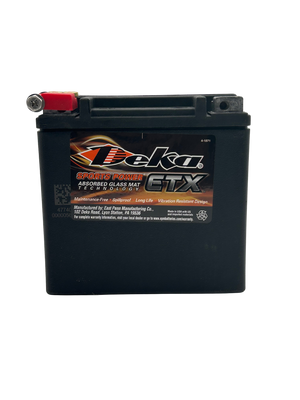 Deka ETX14 12V 220CCA 12AH AGM Powersports Battery, USA Made