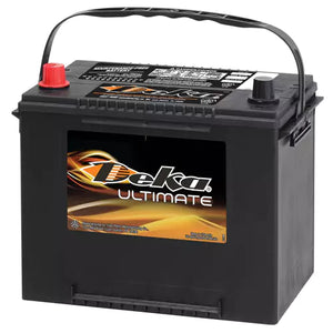 Deka Group 24F 650 CCA Flooded Automotive Battery - 5 Year Warranty, USA Made