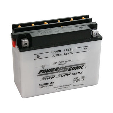 Motorcycle C50-N18L-A3 12V 260CCA 20AH Flooded Lead Acid Powersports Battery