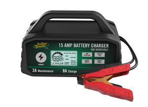 Battery Tender Deltran Selectable Bench Charger - 12V, 15/8/5A, Lead Acid & Lithium, 022-0234-DL-WH