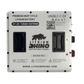 Top view of the Lithium Rhino LR51V105AH-CUBE 48V lithium golf cart battery showing terminals and panel