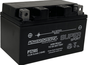 Origin Motorcycle PTZ10S 12V 190CCA 8Ah AGM Powersports Battery
