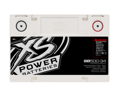XS Power SB500-34, 12V BCI Group 34, Super Capacitor Bank - Bulldog Battery, Inc.