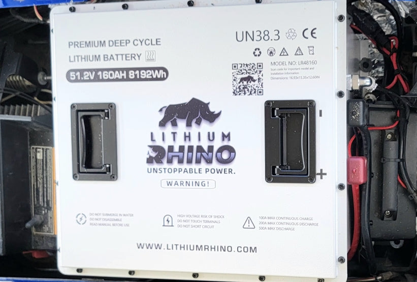 Lithium Rhino LR51V105AH-CUBE 48V lithium golf cart battery product image