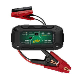 Battery Tender Deltran Charge N Start 12V 4A Battery Charger and 1200A Jump Starter - 030-7020-WH