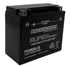 Motorcycle YTX20L-BS 12V 270CCA 18Ah AGM Powersports Battery