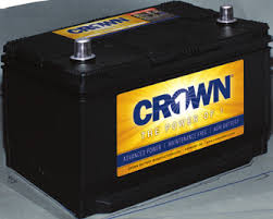 Crown CRV65 12V 775 CCA AGM Starter Battery - Group 65, Automotive USA Made