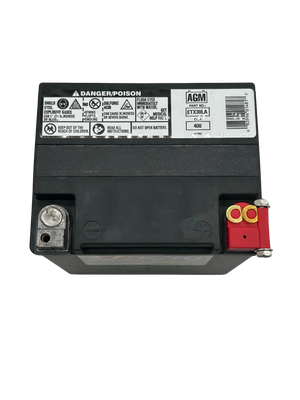 Deka ETX30LA 12V 26Ah 400CCA AGM Powersports Battery, USA Made