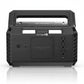 Back panel of the Lithium Rhino Power Hub 1500W pure sine wave inverter for 48V and 72V golf carts