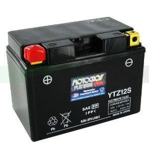 Motorcycle PTZ12S 12V 210CCA 11Ah AGM Powersports Battery