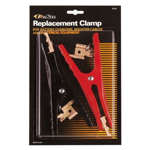 Deka 500 Amp Replacement Booster Clamps - PVC Coated Steel