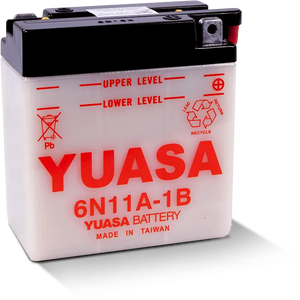 Motorcycle 6N11A-1B 6V 11AH Flooded Lead Acid Powersports Battery