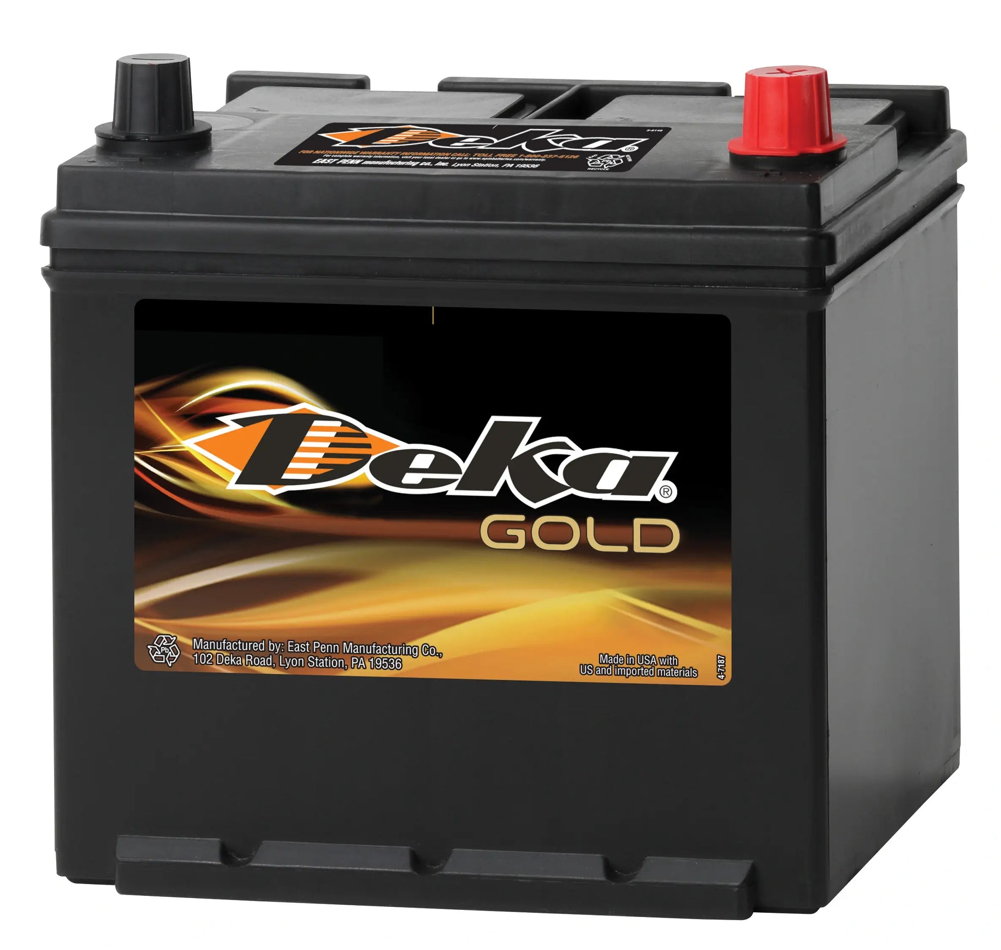Deka 6121RMF Battery - 121-70, 540 CCA, 12V