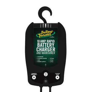 Battery Tender 12V 10/6/2 Amp Selectable Chemistry Battery Charger - 022-0229-DL-WH