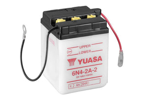 Motorcycle 6N4-2A-2 6V 4AH Flooded Lead Acid Powersports Battery
