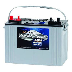 Deka 8A27M 12V 92Ah AGM Deep Cycle Battery - Group 27, Marine & RV