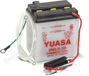 Motorcycle 6N5.5-1D 6V Flooded Lead Acid 5.5 AH Powersports Battery
