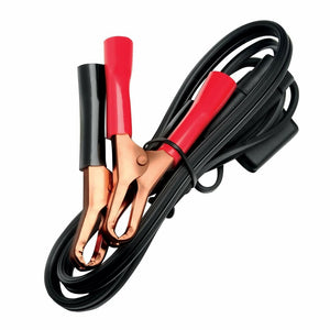 Battery Tender Alligator Clips Fused Black QDC, 081-0069-4