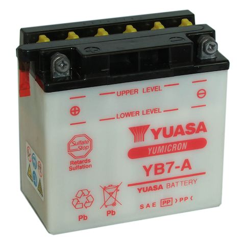 Motorcycle CB7-A 12V 100CCA 8Ah Flooded Lead Acid Powersports Battery