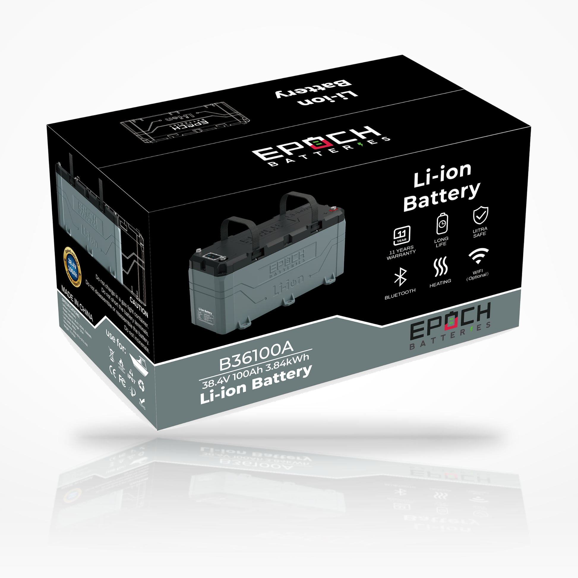 Epoch B36100A-A retail packaging
