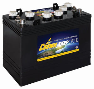 Crown Battery CR-GC150 12V 150Ah AGM Deep Cycle Battery - GC12, Commercial Use, Made in USA