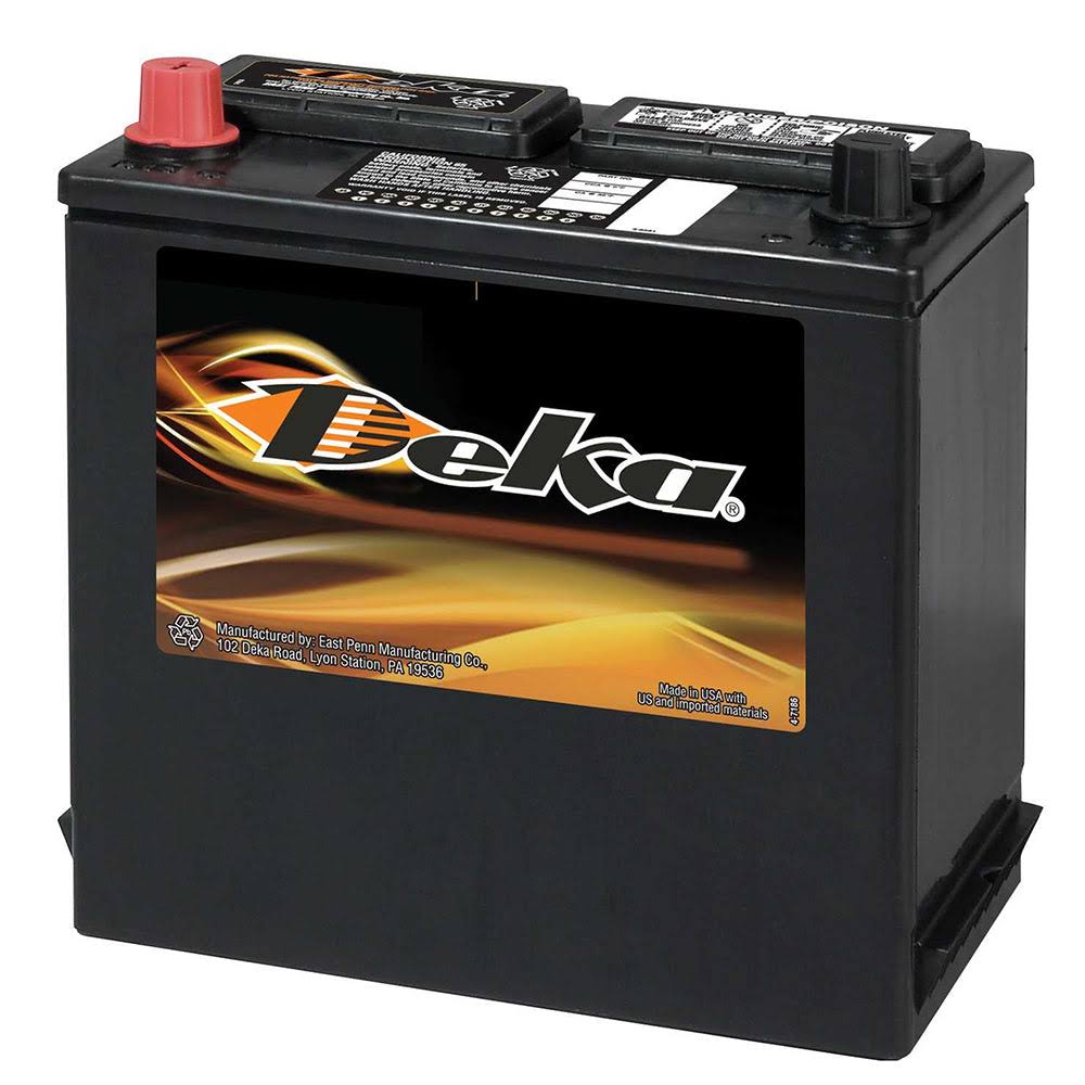 Deka Group 45 Flooded Lead Acid Battery, 485 CCA -  5 Year Warranty, USA Made