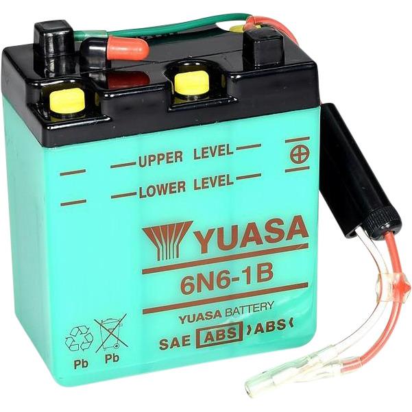 Motorcycle 6N6-1B 12V 90CCA Powersports Battery