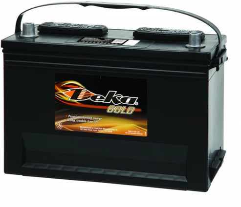 Deka Group 50 625 CCA Flooded Lead Acid Automotive Battery - 5 Year Warranty, USA Made