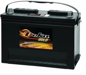 Deka Group 50 625 CCA Flooded Lead Acid Automotive Battery - 5 Year Warranty, USA Made