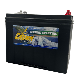 Crown MAR-800 Marine Starting Battery – 12V, 650 CCA / 810 MCA Flooded