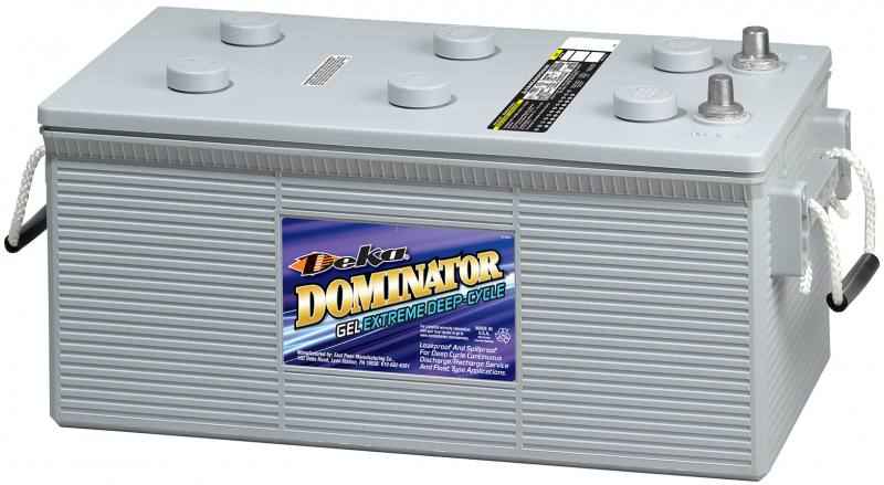 Deka 8G8D Group 8D Gel Battery – 12V 225Ah Dual Purpose